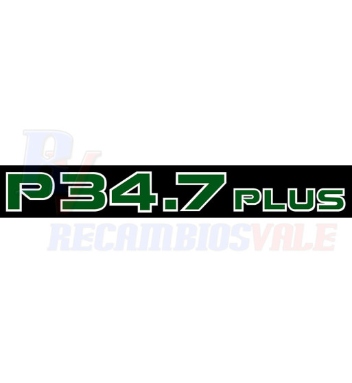 PEGATINA MODELO P34.7 PLUS