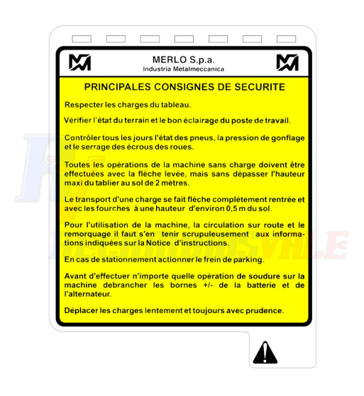 FOLLETTO CON NORMAS SEGURIDAD