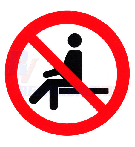 NO SENTARSE EN LA MAQUINA