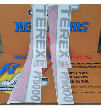 KIT PEGATINAS TEREX BENFORD PT9000
