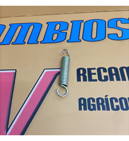 MUELLE RETROCESO PEDAL FRENO PARA AUSA, MUELLE AUSA 010022300, 010022300, MUELLE RETROCESO FRIO AUSA 010022300
