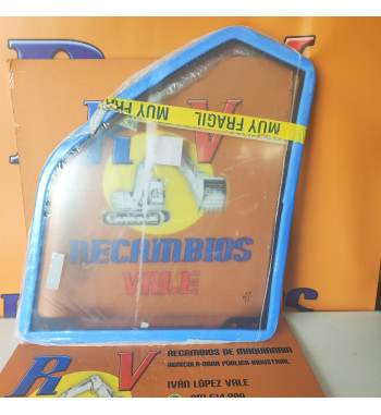 Cristal puerta Merlo 091290 cabina manipulador