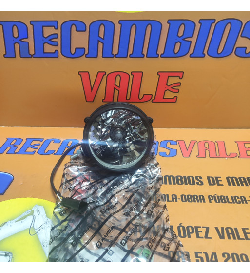 Faro delantero AUSA 661113200 para maquinaria y dumpers AUSA