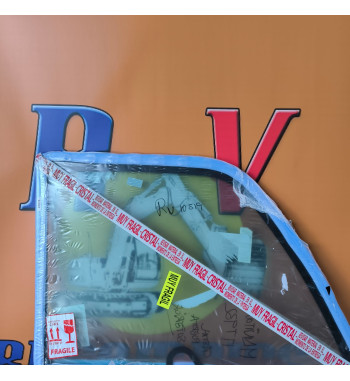 Cristal puerta superior Manitou 225232 cabina manipulador telescópico