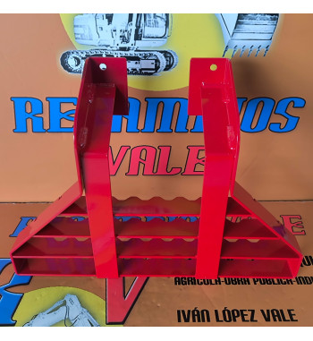 Peldaño inferior izquierdo AUSA 66.04155.00 acceso cabina