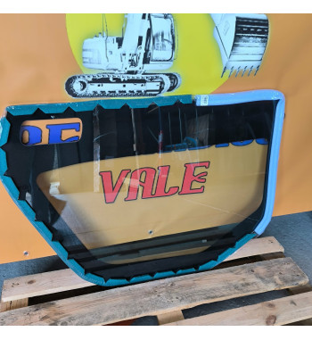 Cristal inferior puerta Manitou 746743 ventanilla cabina