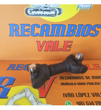 Eje transmisión trasero JCB 91460255 recambio maquinaria