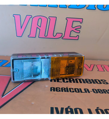 Piloto delantero rectangular universal RIN82800 iluminación maquinaria