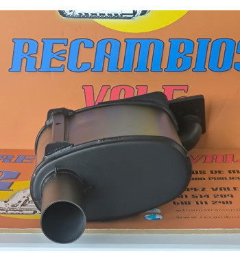 Silencioso escape JCB 128H7629 recambio sistema escape