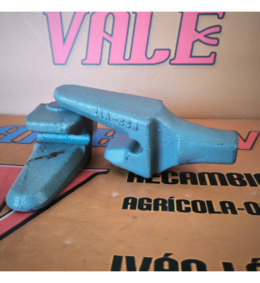 Portadientes para cazo excavadora y retro