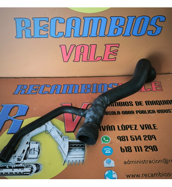 Manguito goma JCB 83410462 refrigeración aire aceite