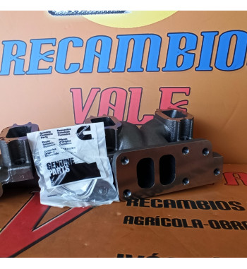 COLECTOR ESCAPE CUMMINS, Colector de escape para motores cummins - lebrero 3901919. Incluye junta de escape y junta de turbo.
