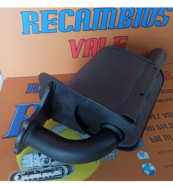 SILENCIOSO DE ESCAPE PARA JCB, JCB33152383, JCB 33152383, SILENCIOSO JCB, ESCAPE JCB, SILENCIOSO 33152383, ESCAPE 33152383,