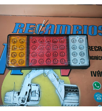 JUEGO DE FAROS TRASEROS REMOLQUE - 36 LEDS - Ref. LUBJIB004