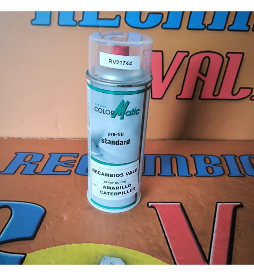BOTE SPRAY 400ML AMARILLO CATERPILLAR - Ref. LU7900