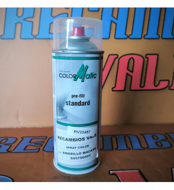 BOTE SPRAY AMARILLO  WACKER 400ML - Ref. rv23457