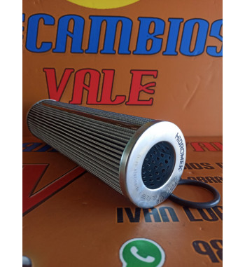 6586 FILTRO HIDRÁULICO RETORNO HIDROMEK, FILTRO HIDRÁULICO, HIDRÁULICO, FILTRO HIDROMEK, HIDROMEK, RV6586, F2851001