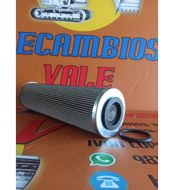 6586 FILTRO HIDRÁULICO RETORNO HIDROMEK, FILTRO HIDRÁULICO, HIDRÁULICO, FILTRO HIDROMEK, HIDROMEK, RV6586, F2851001