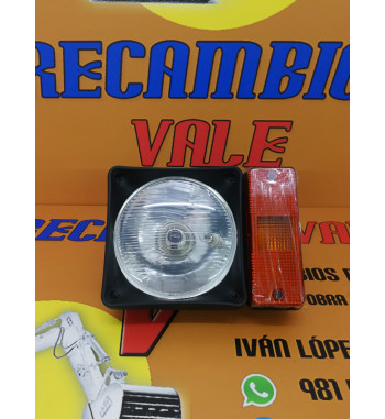FARO DELANTERO MODELO ANTIGUAS PARA JCB, FARO DELANTERO JCB, FARO JCB, JCB70021100, JCB 70021100, FARO JCB 70021100, 70021100