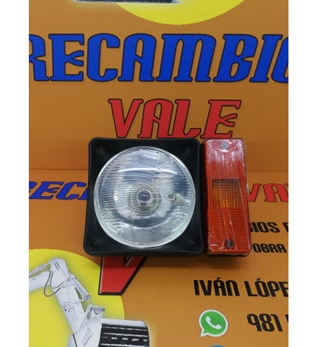 FARO DELANTERO MODELO ANTIGUAS PARA JCB, FARO DELANTERO JCB, FARO JCB, JCB70021100, JCB 70021100, FARO JCB 70021100, 70021100