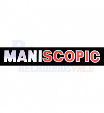 DECAL - MANISCOPIC