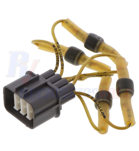 CONECTOR PLUG - 4 WAY DIODE