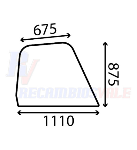 GLASS - SIDE WINDOW - RH