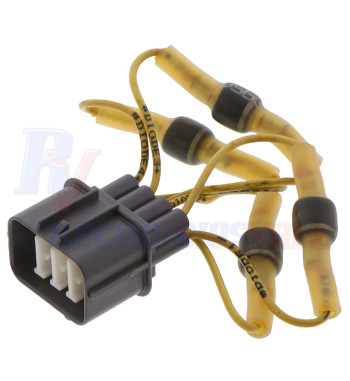 CONECTOR PLUG - 4 WAY DIODE